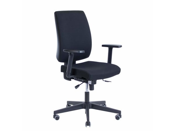 Kontorstol Sprint, svart, uten armlener