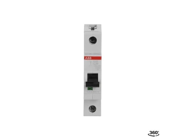 ABB S201-C20, Dvärgbrytare, Typ C, IP20, IP40