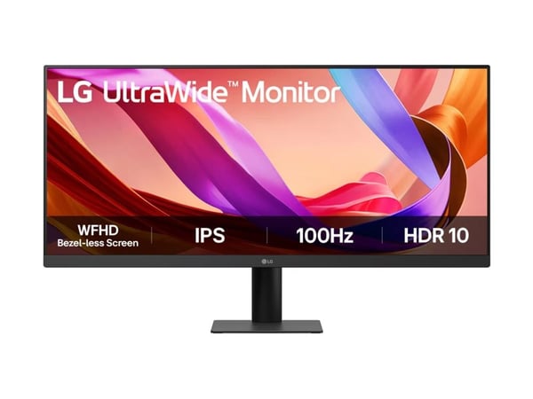 LG 29U511A-B, 73,7 cm (29"), 2560 x 1080 piksler, WFHD, LED, 5 ms, Sort
