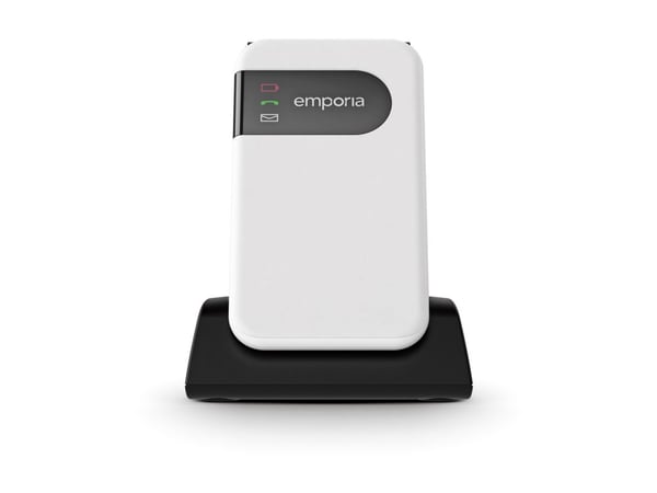 Emporia SIMPLICITYglam, Avattava, 7,11 cm (2.8"), 240 x 320 pikseliä, Bluetooth, 1300 mAh, Valkoinen
