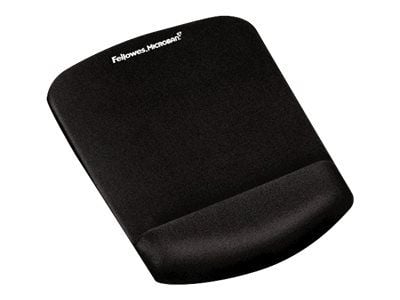 Musmatta Fellowes® Plush Touch skum svart med handledsstöd