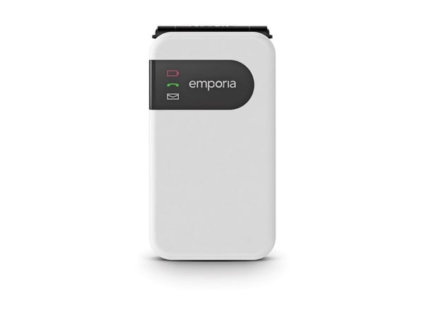 Emporia SIMPLICITYglam, Avattava, 7,11 cm (2.8"), 240 x 320 pikseliä, Bluetooth, 1300 mAh, Valkoinen
