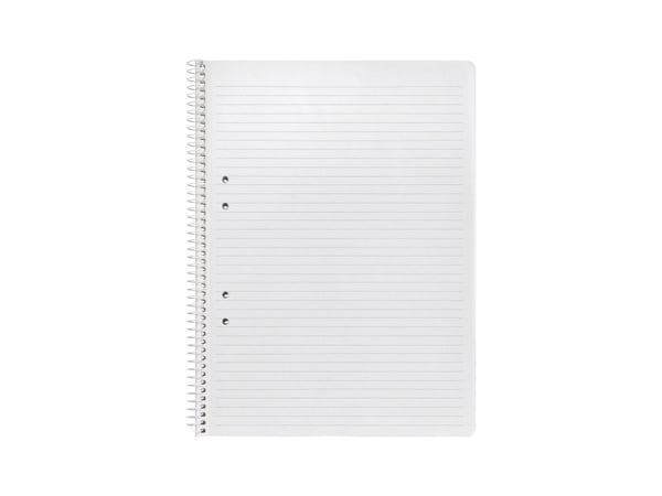 Kollegieblok A4 70 Ark 70 Gram Svensk Hulning Linjeret - (5 stk.)