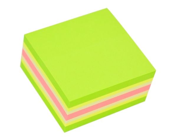 Neonkub mini 51x51 250 blad grönt