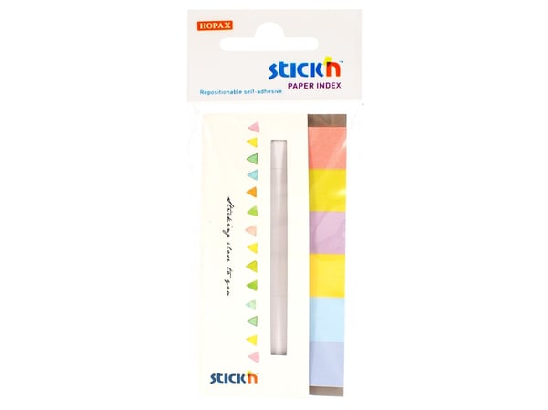 Indexflikar 6st 50x20 30 ark Assorterad pastell - (24 st.)