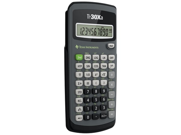 Texas Instruments TI-30Xa - Vitenskapelig kalkulator - 10 sifre - batteri