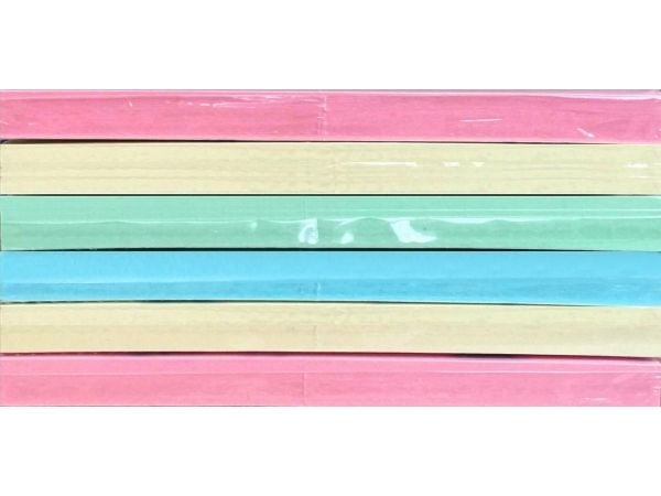 Notisblokke Extra Sticky Multipakke 6 st 76x127 90 Blad Pastell