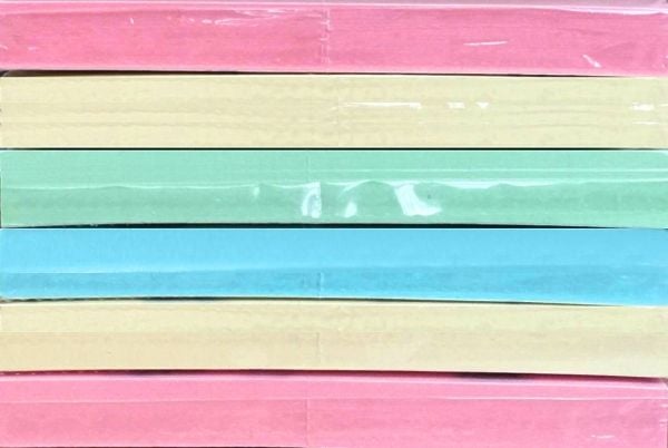 Notisblokke Extra Sticky Multipakke 6 st 76x76 90 Blad Pastell