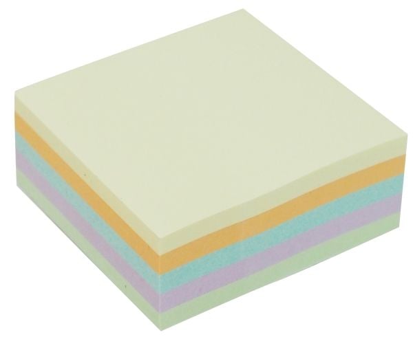 Miljø Notisblok 240 ark 51x51mm Assorterad 5 Farver