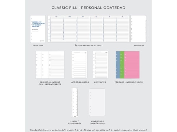 Filofax Norfolk Personal Ringbind Sage