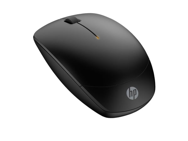 HP 230 Slim - Mus - optisk - 3 knappar - trådlös - 2.4 GHz - trådlös USB-mottagare - svart