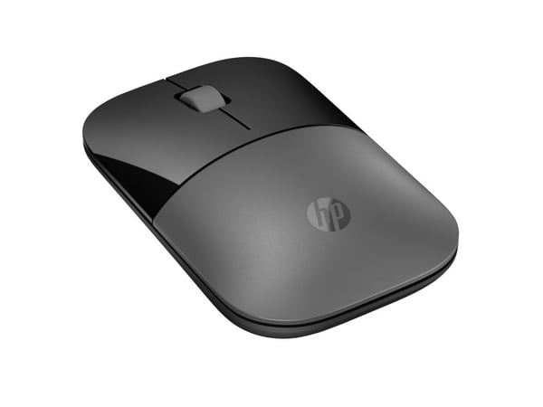 HP Z3700 Dual Silver -hiiri, Molempikätinen, RF Wireless + Bluetooth, Hopea