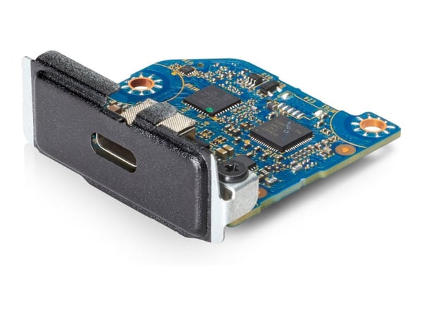 HP Flex IO V2 Card - USB-C 3.1 Gen2-port med PD - for EliteDesk 800 G6, 805 G6; ProDesk 400 G6 (mini desktop), 400 G7, 405 G6, 600 G6; Workstation ...