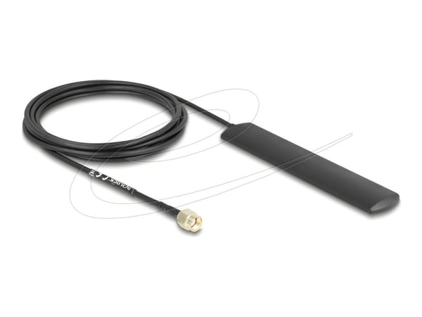 DeLOCK 10035, 3 dBi, 5,15 - 5,85 GHz, 50 ohmia (O), suuntaamaton antenni, RP-SMA, urosliitin