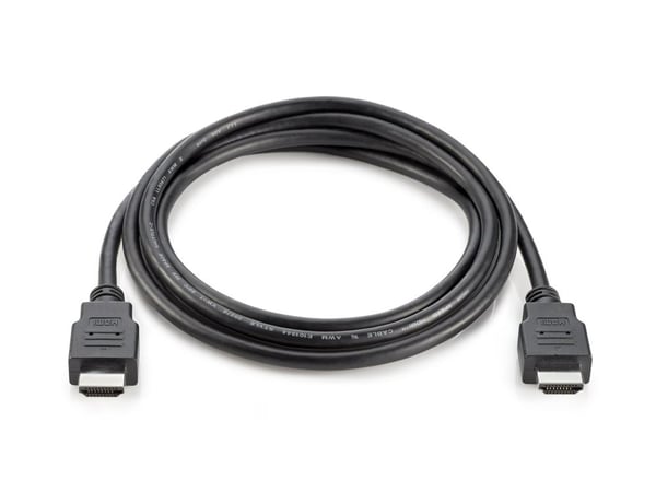 HP standard kabelsett - HDMI-kabel - HDMI til HDMI-kabel - 1,8 m - Sort