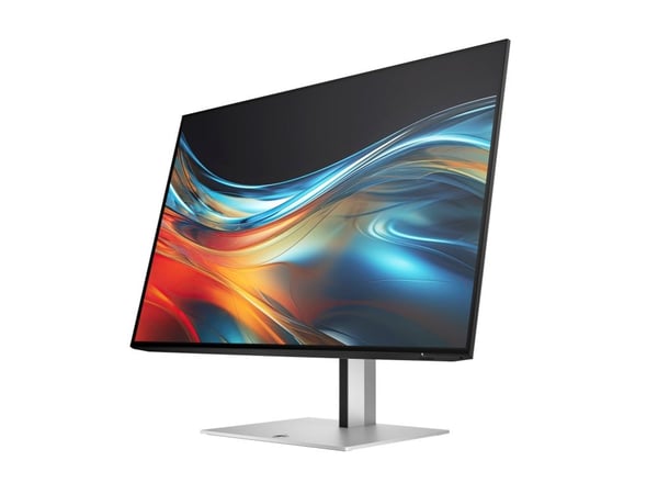 HP 724pn - Series 7 Pro - LED-skjerm - 24" - 1920 x 1200 WUXGA @ 100 Hz - IPS - 350 cd/m² - 1500:1 - 5 ms - HDMI, DisplayPort - svart, sølv