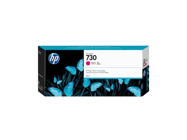HP 730 - 300 ml - høykapasitets - magenta - original - DesignJet - blekkpatron - for DesignJet SD Pro MFP, T1600, T1600dr, T1700, T1700dr, T1708, T...