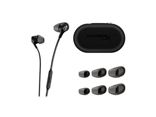 HyperX Cloud Earbuds II 70N24AA kablede ørepropper, 3,5 mm, svart