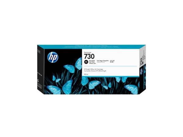 HP 730 - 300 ml - høykapasitets - fotosort - original - DesignJet - blekkpatron - for DesignJet SD Pro MFP, T1600, T1600dr, T1700, T1700dr, T1708, ...