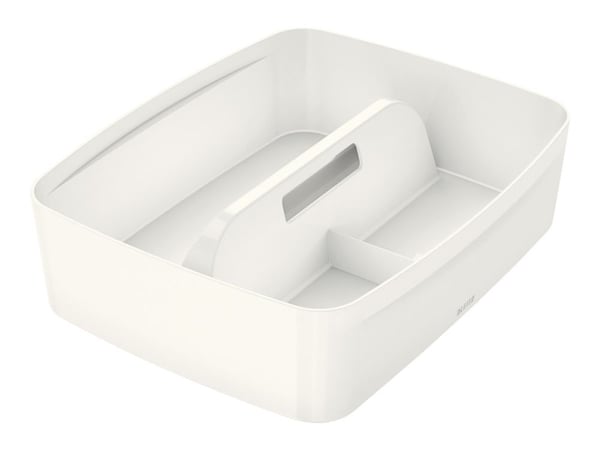 Leitz MyBox - Lagringsboxfack - 3 utrymmen - vit