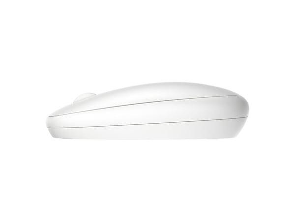 HP 240 - Mus - höger- och vänsterhänta - optisk - 3 knappar - trådlös - Bluetooth 5.1 - månvit