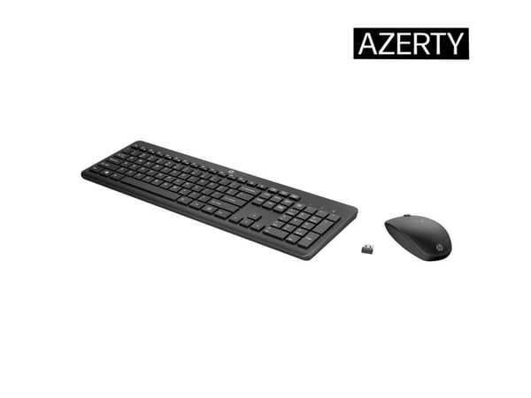 HP 230 - Tastatur- og mussett - trådløs - for HP 21, 22, 24, 27; Pavilion 24, 27, TP01; Pavilion Laptop 14, 15