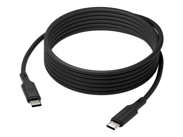 dbramante1928 IT - USB-kabel - 24 pin USB-C (hann) til 24 pin USB-C (hann) - 3 m - USB Power Delivery (100 W) - svart