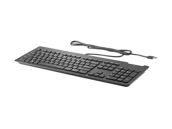 HP Business Slim v2 - Tangentbord - USB - hela norden