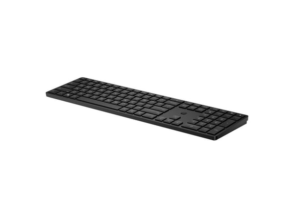 HP 455 - Tastatur - programmerbar - trådløs - 2.4 GHz - QWERTY - Engelsk - svart - for HP 34; Elite Mobile Thin Client mt645 G7; ZBook Firefly 14 G...
