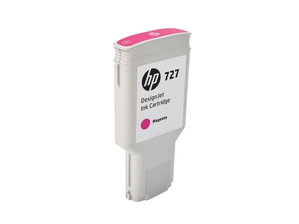 HP 727 - 300 ml - høykapasitets - magenta - original - DesignJet - blekkpatron - for DesignJet T1500, T1530, T2500, T2530, T920, T930
