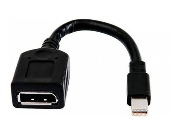 HP - DisplayPort-adapter - Mini DisplayPort (hann) til DisplayPort (hunn) - for Elite 800 G9; Workstation Z2 G8, Z2 G9, Z4 G5, Z6 G5; ZBook Fury 15...