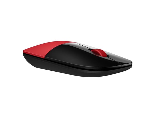 HP Z3700 - Mus - trådløs - 2.4 GHz - USB trådløs mottaker - rød