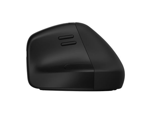 HP 920 - Mus - ergonomisk - 6 knapper - trådløs - 2.4 GHz, Bluetooth 5.3 - USB trådløs mottaker - svart