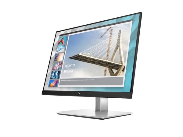 HP E24i G4 - E-Series - LED-skärm - 24" - 1920 x 1200 WUXGA @ 60 Hz - IPS - 250 cd/m² - 1000:1 - 5 ms - HDMI, VGA, DisplayPort - svart