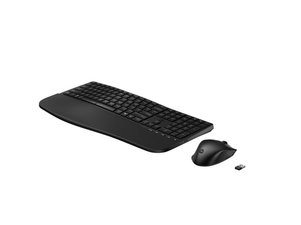 HP 685 - Tastatur- og mussett - dual modus, 3-sone layout, flere enheter, 23 programmerbare taster, OS automatisk deteksjon, lav profil tastereeise...