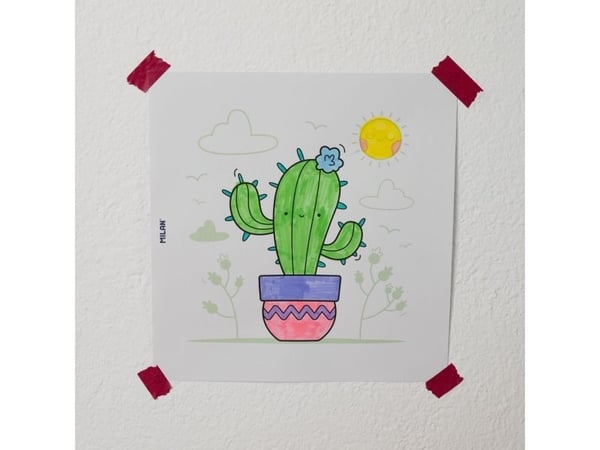 MILAN målarbok Planter