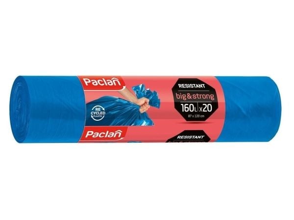 Paclan BIG&amp;STRONG jätesäkit 120L 25 UST (134710)