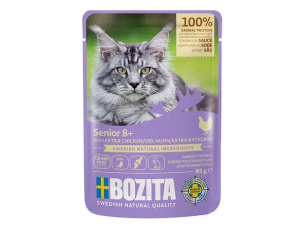 Bozita 3625, Senior, Kylling, 85 g, Kornfritt