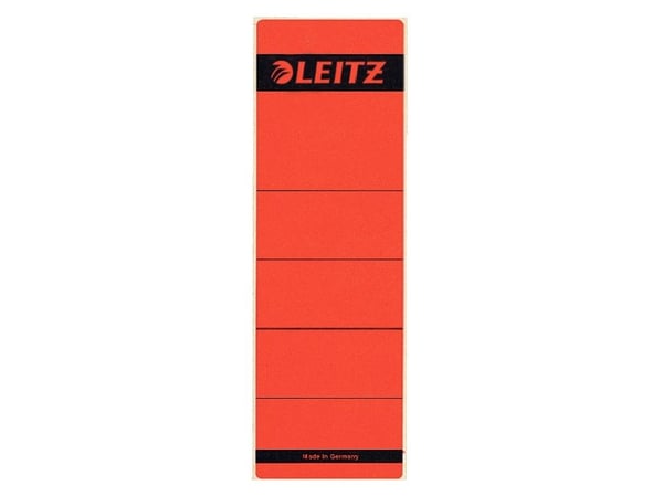 Leitz - Hevearmetikett - rød (en pakke 10)
