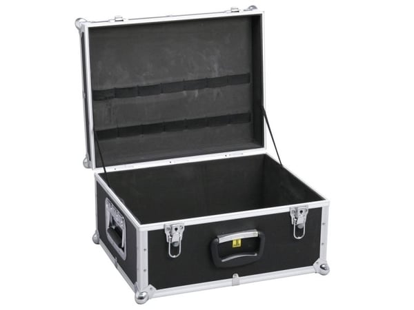 Allit 421100, Hard shell-etui, Aluminium, Hardboard, Plast, Sort