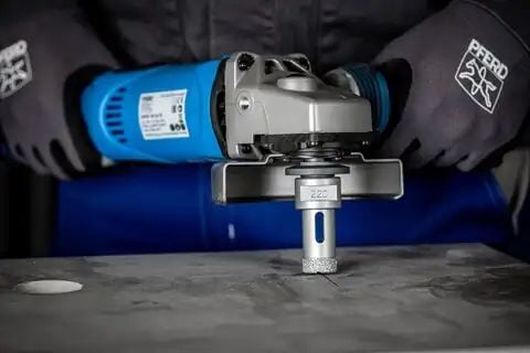 PFERD Dry diamond drill bit DCD for angle grinders, 1 styck