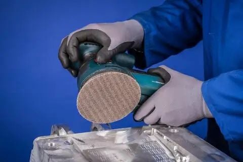 PFERD Hook and loop-backed abrasive disc set net, 15 cm, 1 styck