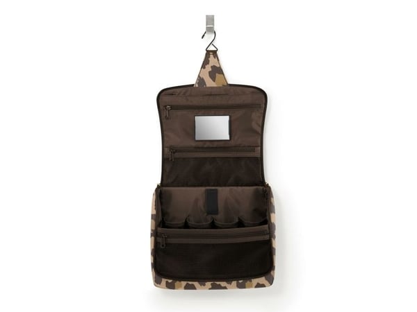 Reisenthel toiletbag XL, Toalettveske, Polyester, Flerfarget, Mønster, Glidelås, 3 lommer
