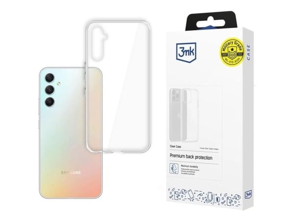 3MK Clear Case, Etui, Samsung, Galaxy A34 5G, 16,8 cm (6.6"), Gjennomsiktig