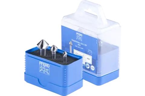PFERD HSS countersink set, 1 styck