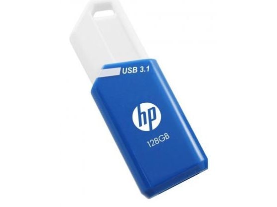 HP X755W PACK x3, 128 GB, USB Type-A, 3.2 Gen 1 (3.1 Gen 1), 75 MB/s, Skyving, Blå, Hvit