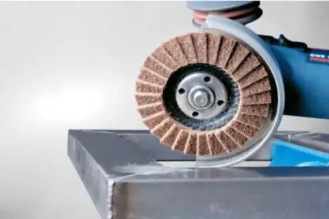 PFERD POLIVLIES flap disc set PVL, 12,5 cm, 1 stykker