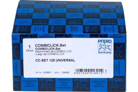 PFERD COMBICLICK-sarja, 12,5 cm, 1 kpl