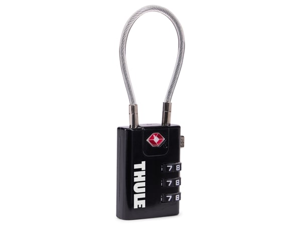 Thule TSAL101 Black, Yhdistelmälukko, Ruostumaton teräs, musta