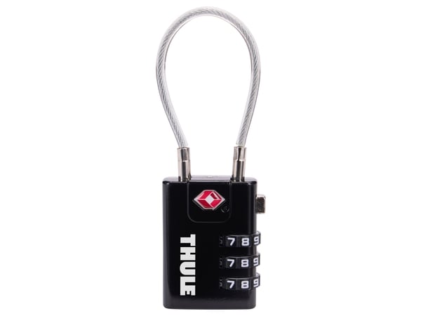 Thule TSAL101 Black, Yhdistelmälukko, Ruostumaton teräs, musta